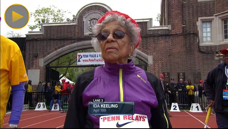 Watch 100 year old sets world record for 100 meter dash khou